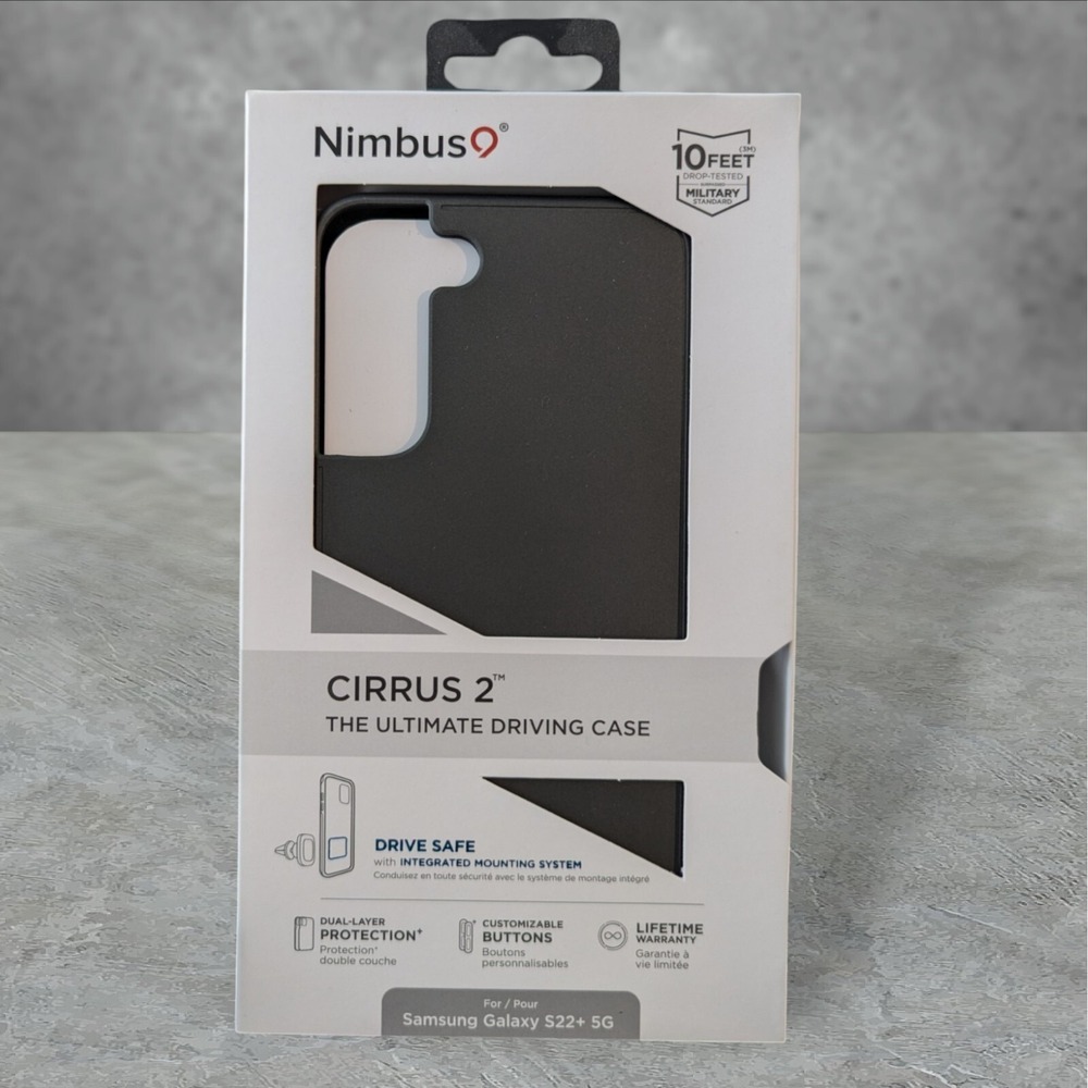 Nimbus9 Cirrus 2 Case for Samsung Galaxy S22+ 5G Gray See Description W7